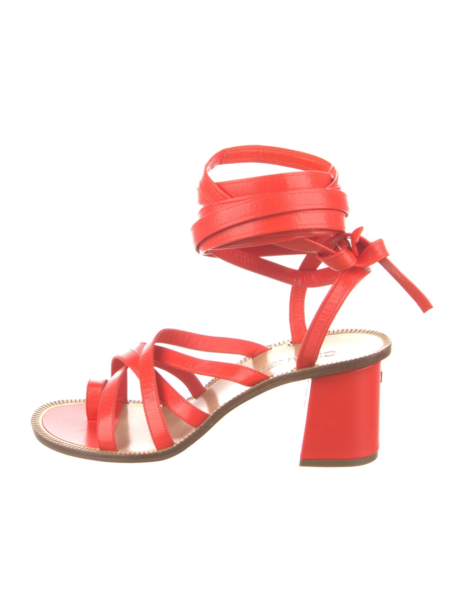 Chanel 2018 Interlocking CC Logo Sandals