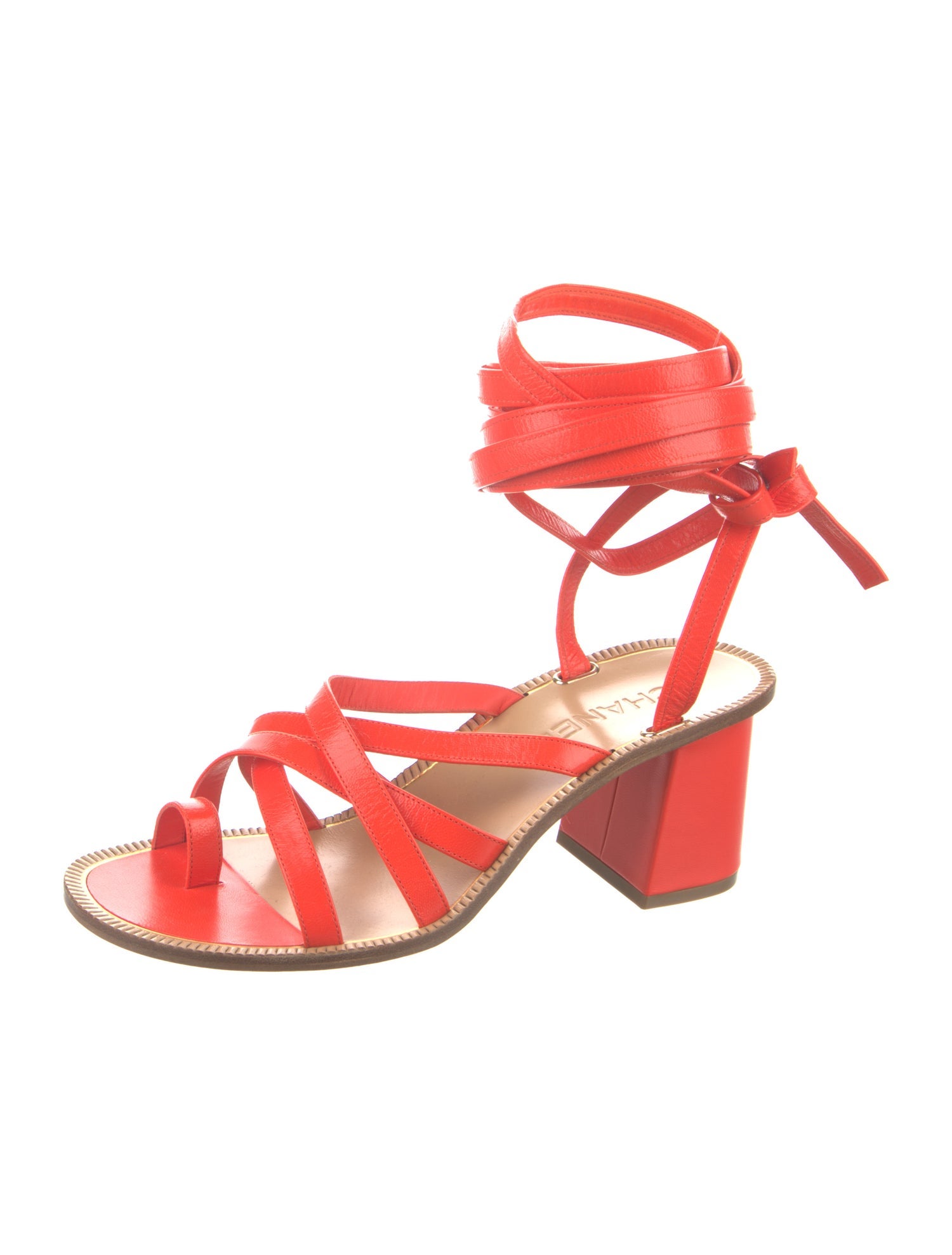 Chanel 2018 Interlocking CC Logo Sandals