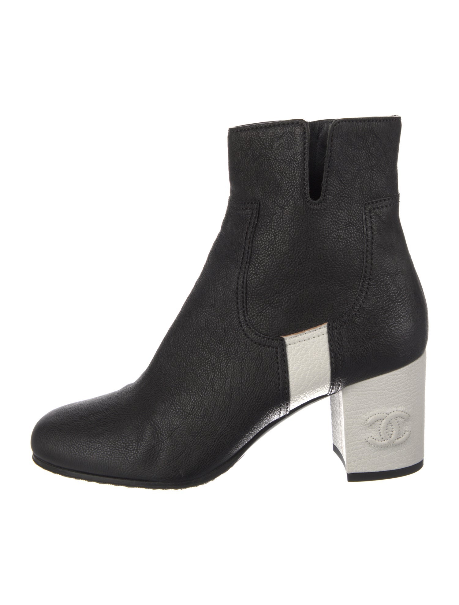 Chanel 2018 Interlocking CC Logo Boots