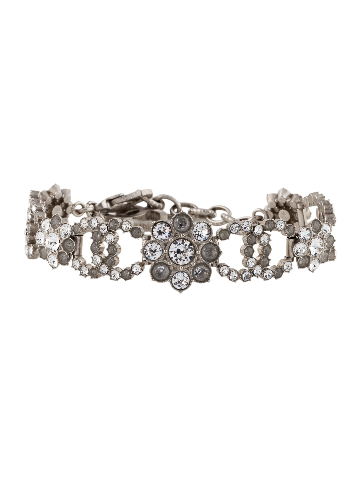 Chanel Strass CC Link Bracelet
