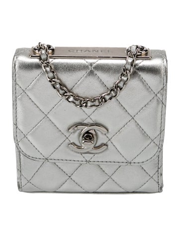 Chanel Crossbody Bags Trendy CC Micro Clutch w/ Chain