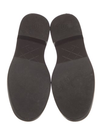 Chanel 2025 Interlocking CC Logo Loafers