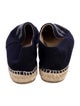 Chanel Interlocking CC Logo Wool Espadrilles