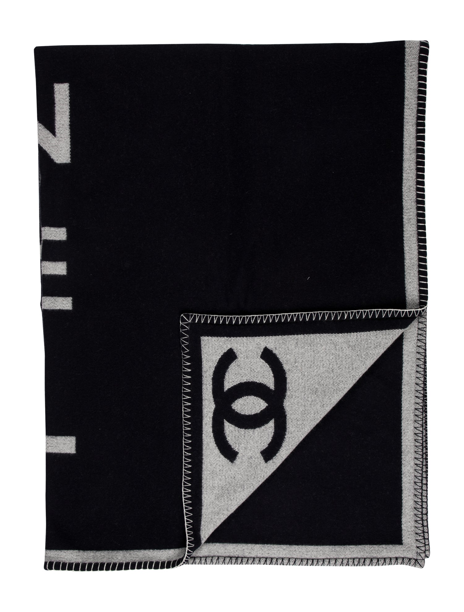Chanel CC Throw Blanket
