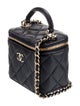 Chanel Mini Top Handle Vanity Case w/ Chain