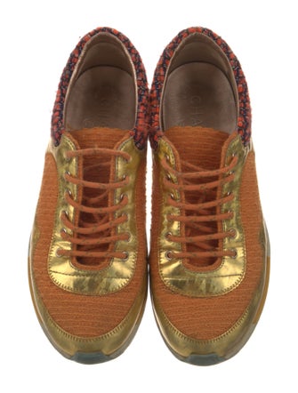 Chanel 2024 Interlocking CC Logo Sneakers