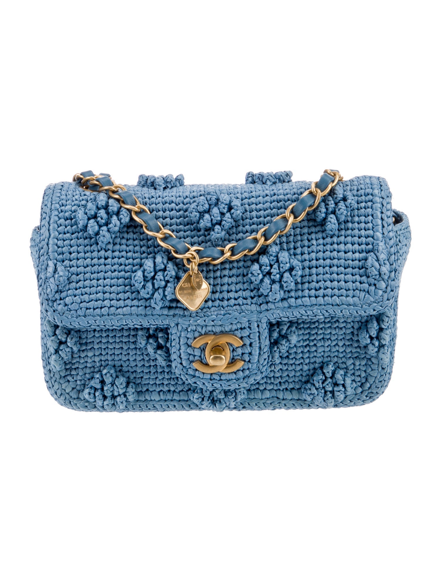 Dolce & Gabbana Rosalia Leather Chain-link Shoulder Bag