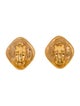 Chanel Vintage Diamond Quilted Clip-On Earrings