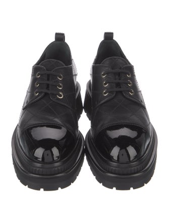 Chanel 2023 Quilted Pattern Oxfords