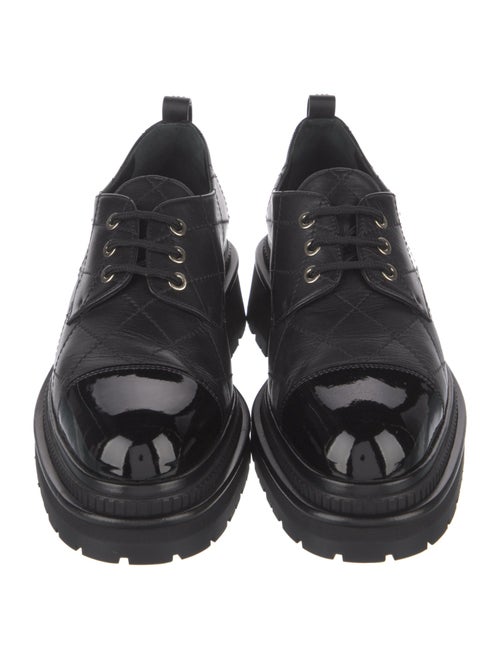 Chanel 2023 Quilted Pattern Oxfords