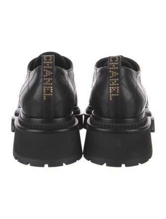 Chanel 2023 Quilted Pattern Oxfords