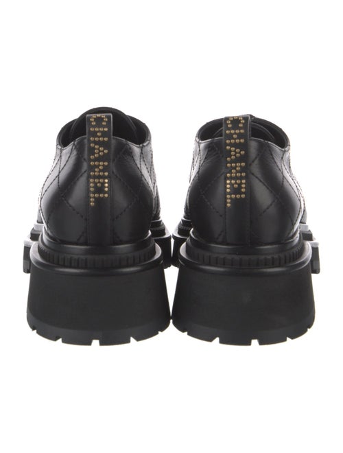 Chanel 2023 Quilted Pattern Oxfords