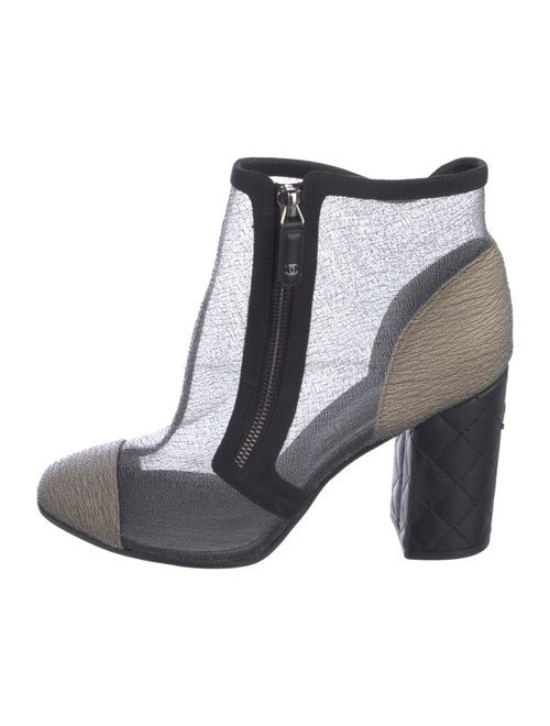 Chanel 2018 Interlocking CC Logo Boots