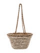 Chanel 2023 Small Crochet Mixed Fibers Shopping Tote