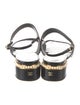 Chanel 2017 Interlocking CC Logo Slingback Sandals
