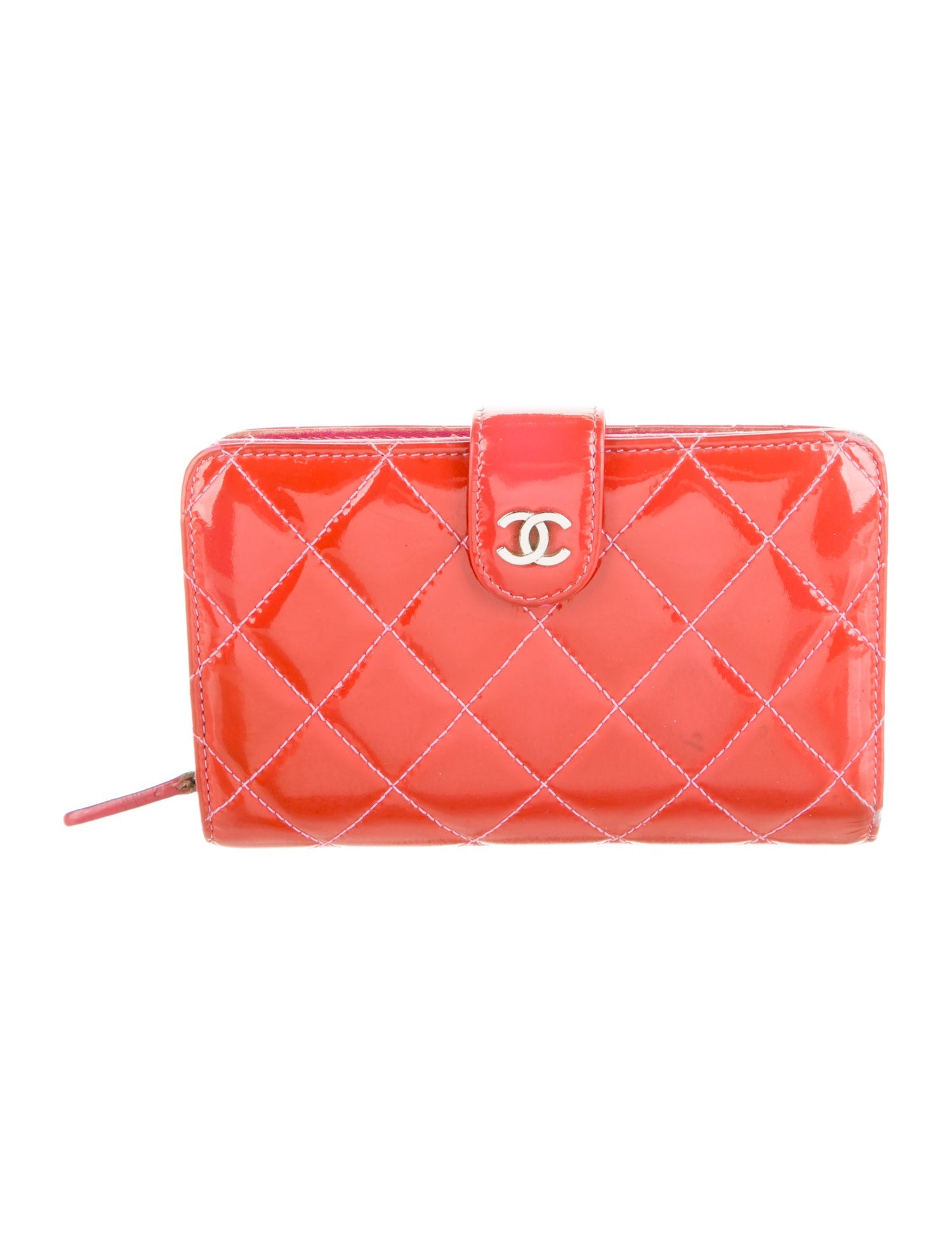 Chanel 2010-2011 Interlocking CC Logo French Purse