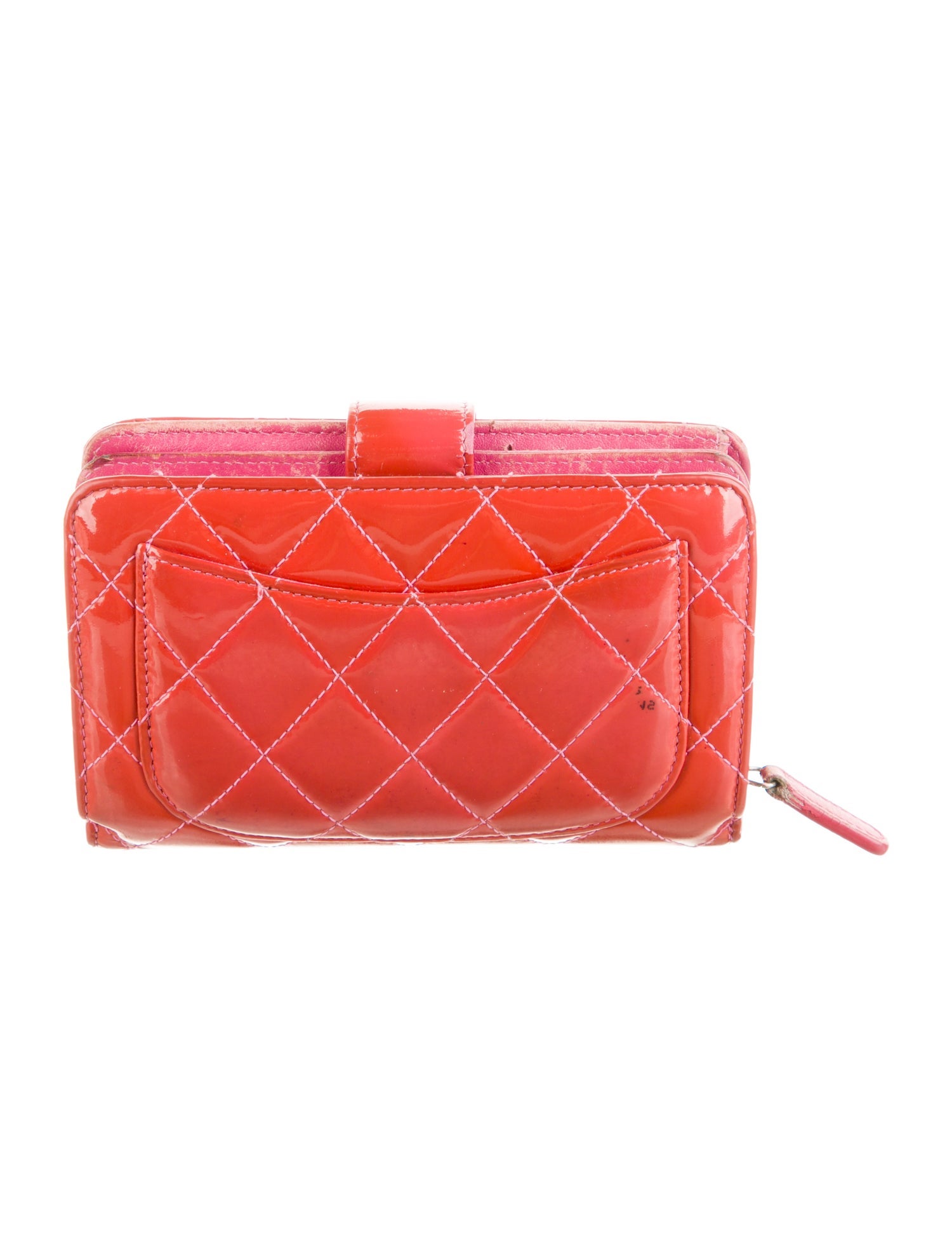 Chanel 2010-2011 Interlocking CC Logo French Purse