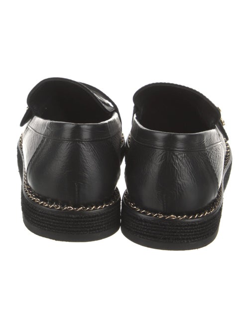 Chanel 2024 Interlocking CC Logo Loafers