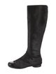 Chanel 2005 Interlocking CC Logo Riding Boots