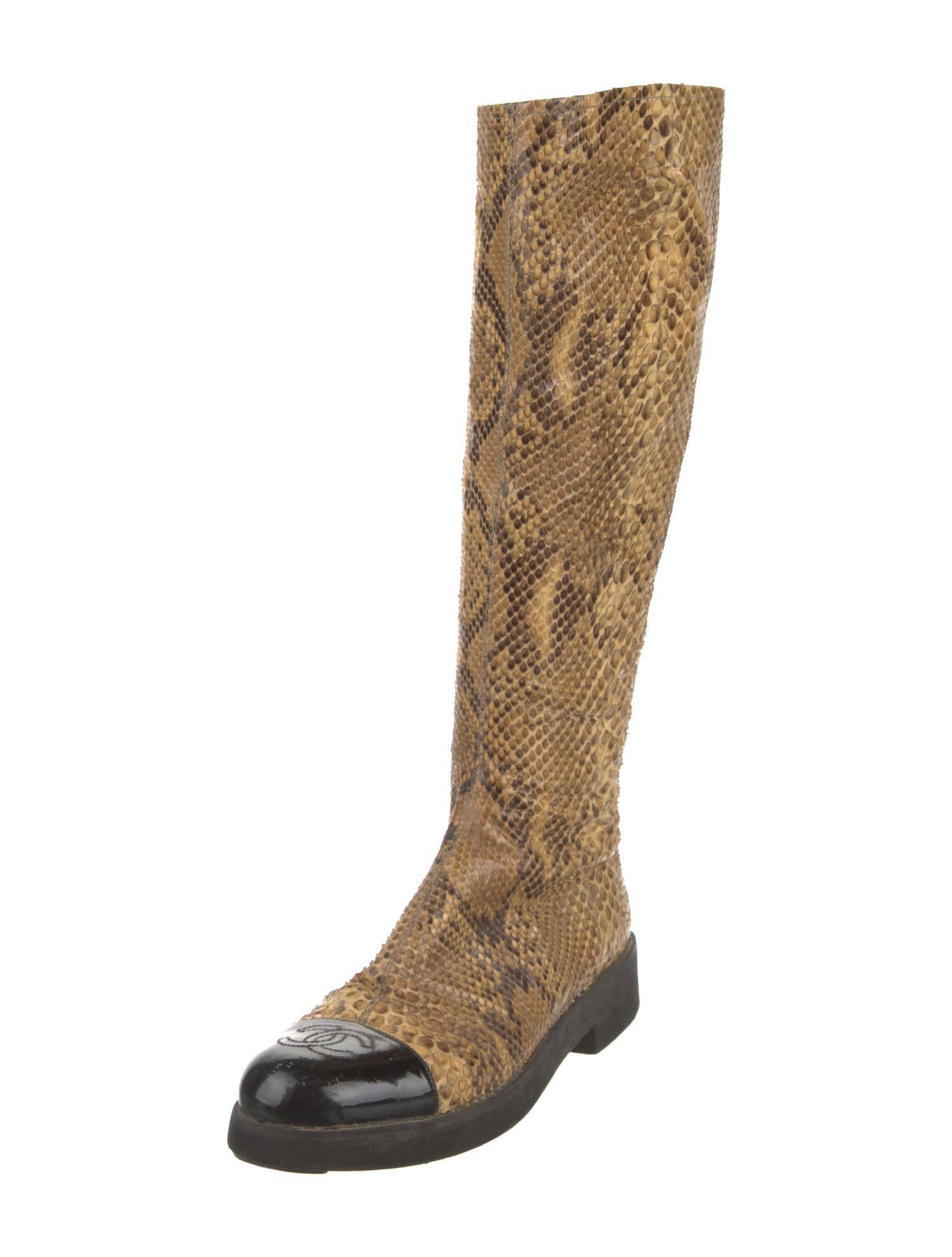 Chanel Vintage 1996 Riding Boots
