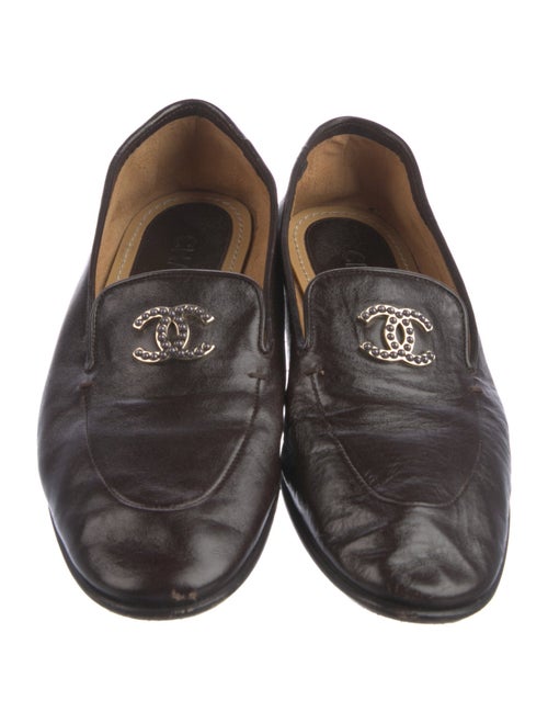 Chanel 2023 Interlocking CC Logo Loafers