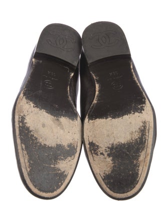 Chanel 2023 Interlocking CC Logo Loafers