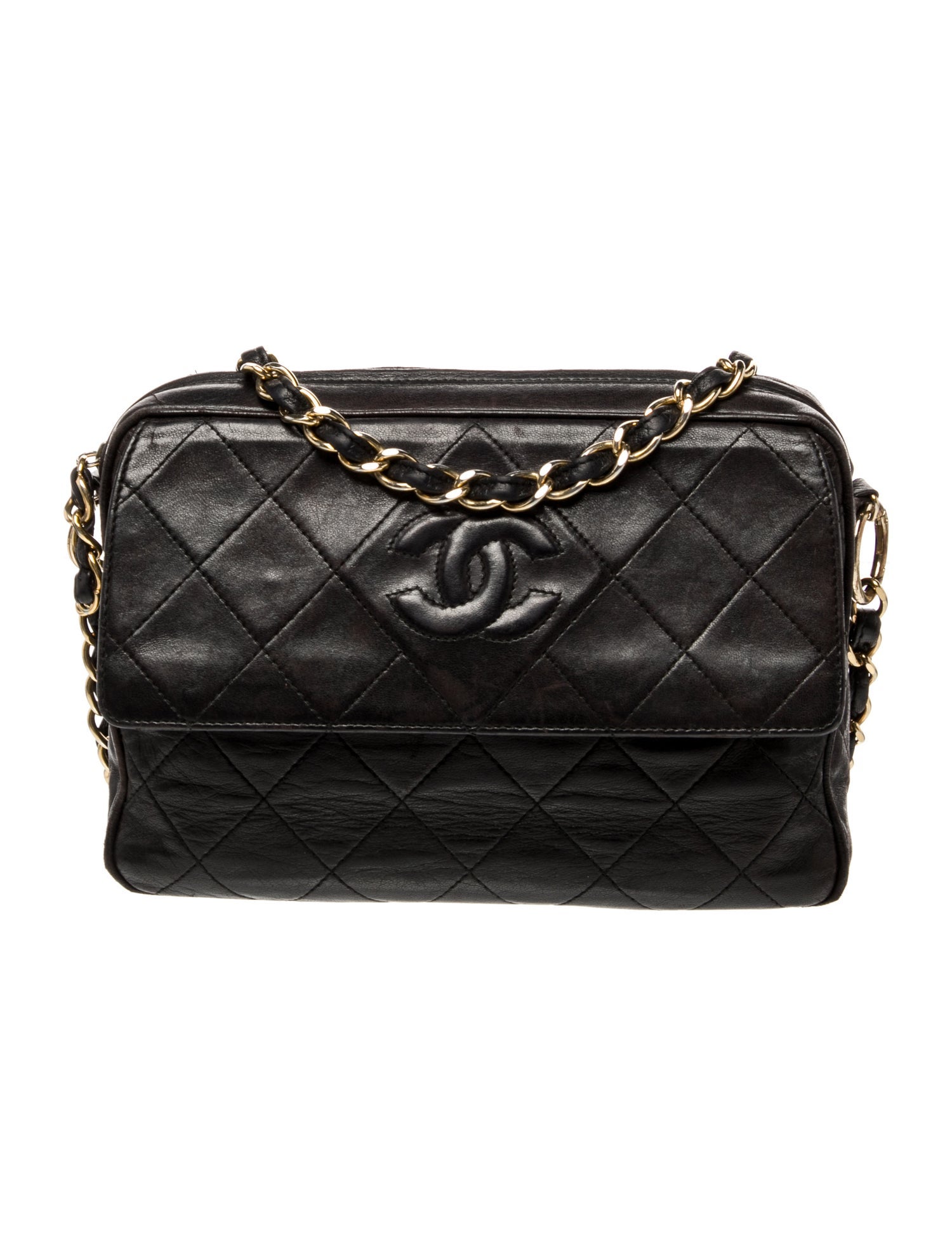 Chanel Diamond CC Camera Bag
