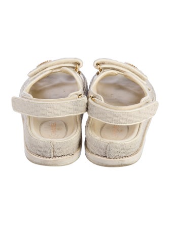 Chanel 2022 Interlocking CC Logo Espadrilles