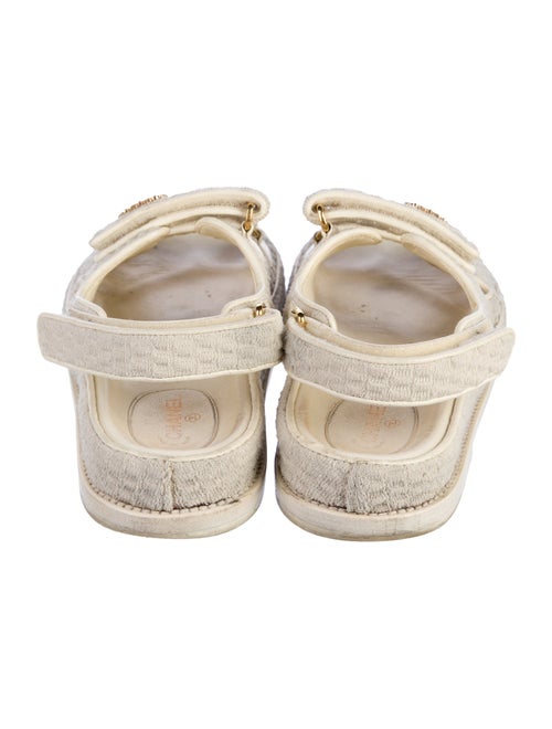 Chanel 2022 Interlocking CC Logo Espadrilles
