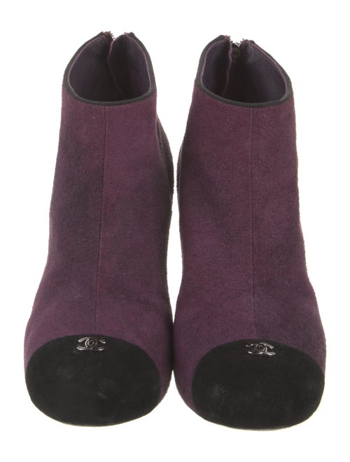 Chanel 2013 Interlocking CC Logo Boots