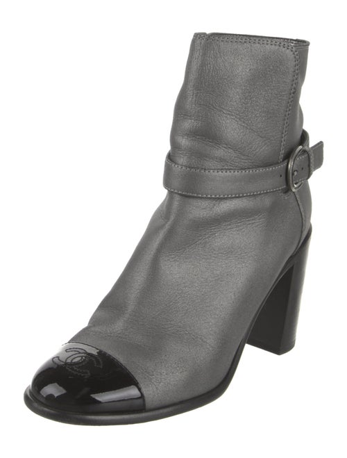 Chanel 2022 Interlocking CC Logo Boots