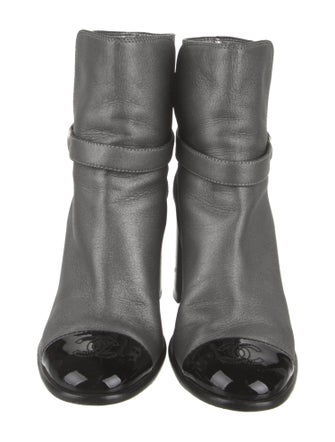 Chanel 2022 Interlocking CC Logo Boots