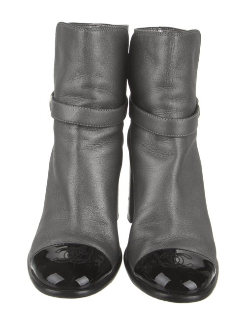 Chanel 2022 Interlocking CC Logo Boots