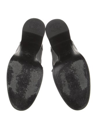 Chanel 2022 Interlocking CC Logo Boots