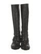Chanel 2005 Interlocking CC Logo Riding Boots