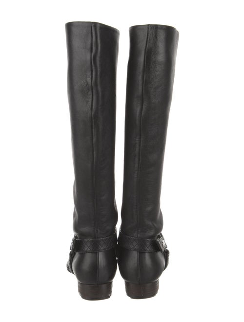 Chanel 2005 Interlocking CC Logo Riding Boots