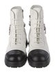 Chanel 2022 Interlocking CC Logo Moto Boots