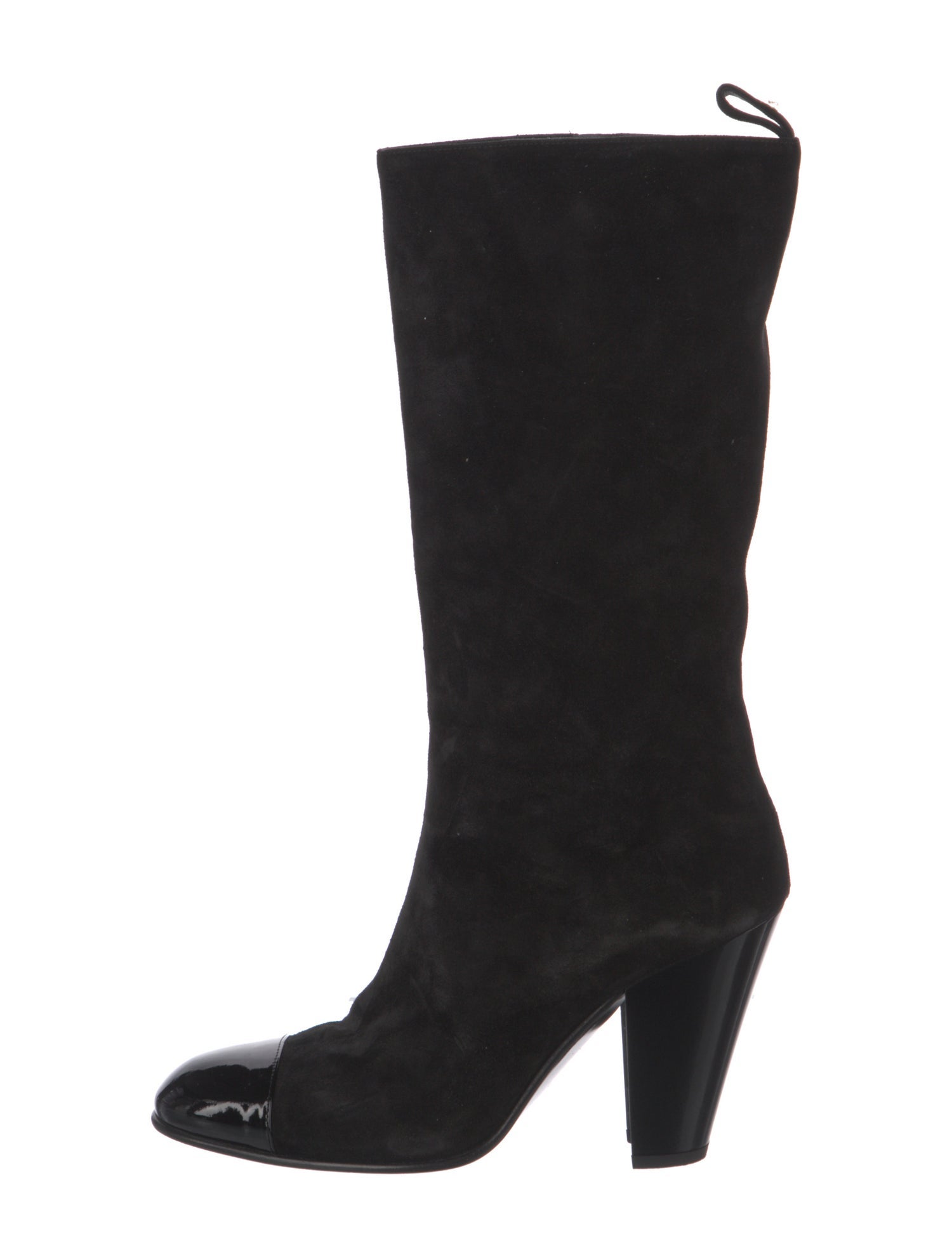 Chanel 2023 Interlocking CC Logo Boots