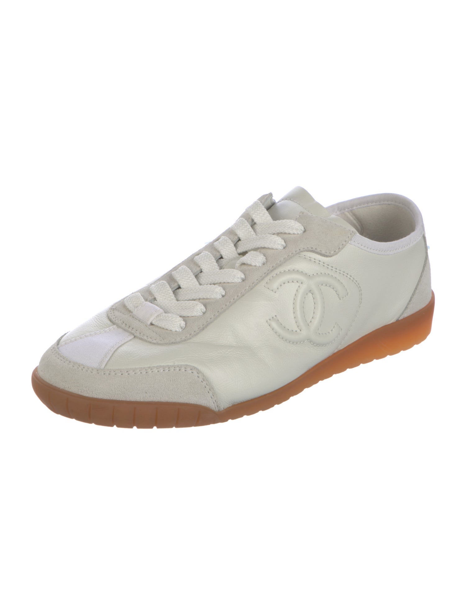 Chanel 2024 Interlocking CC Logo Sneakers