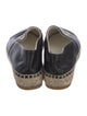 Chanel Interlocking CC Logo Lambskin Espadrilles
