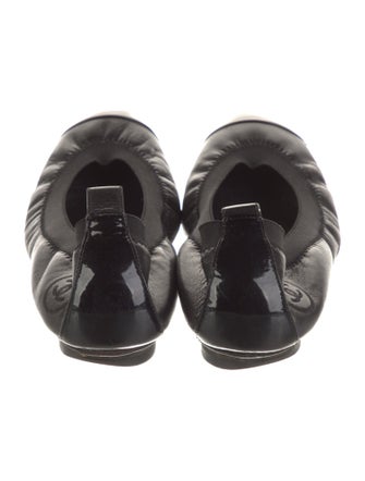 Chanel 2010 Interlocking CC Logo Flats