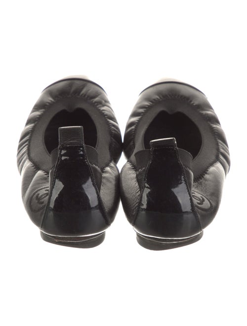 Chanel 2010 Interlocking CC Logo Flats