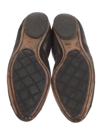 Chanel 2010 Interlocking CC Logo Flats