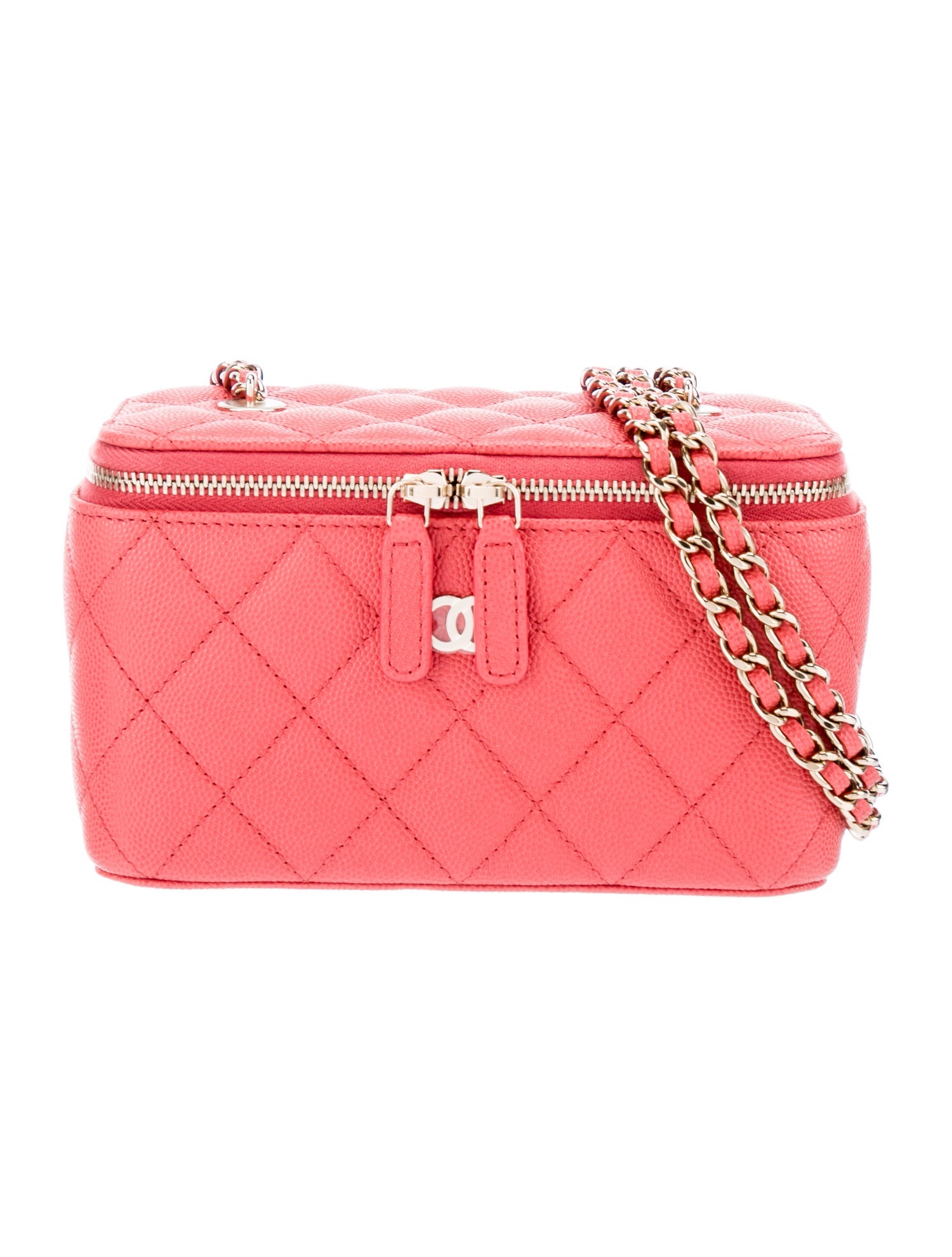 Chanel Small Quilted Vanity Case
