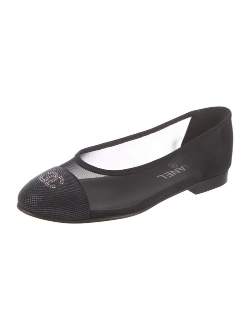 Chanel 2020 Interlocking CC Logo Ballet Flats
