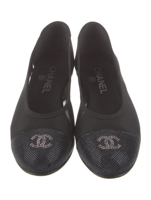 Chanel 2020 Interlocking CC Logo Ballet Flats