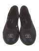 Chanel 2020 Interlocking CC Logo Ballet Flats