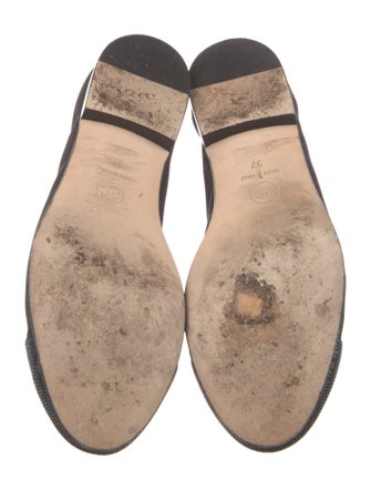 Chanel 2020 Interlocking CC Logo Ballet Flats