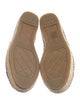 Chanel Interlocking CC Logo Suede Espadrilles