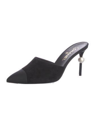 Chanel 2019 Interlocking CC Logo Mules